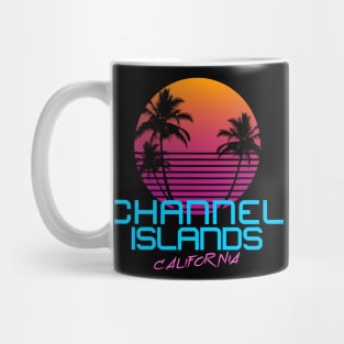 Channel Islands California Retro 80's Mug